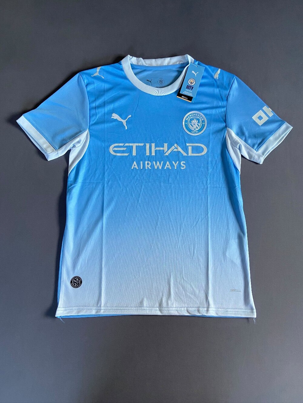 Puma Sky Blue Gradient Manchester City Jersey